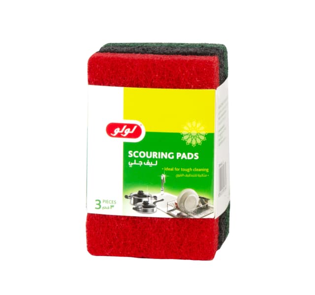 Lulu Heavy Duty Scouring Pads 3 Pcs