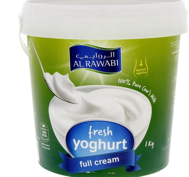 Al Rawabi Full Cream Fresh Yoghurt 1 Kg