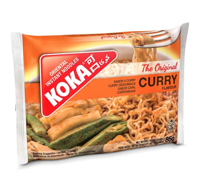 Koka Curry Instant Noodles 5x85g