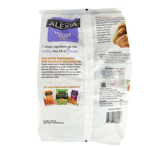 Alexia House Cut Fries With Sea Salt 28 Oz