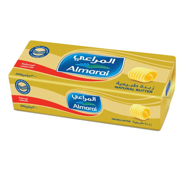 Almarai Unsalted Natural Butter 200 G
