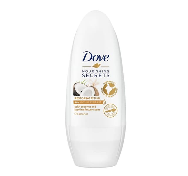 Dove Antiperspirant Roll On Coconut And Jasmine