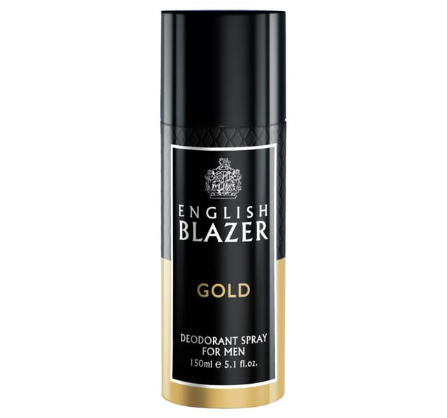 English Blazer Gold Deodorant Spray For Men 150 Ml