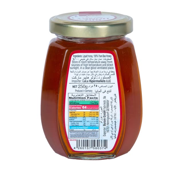 Bio Honey Natural Honey 250 G