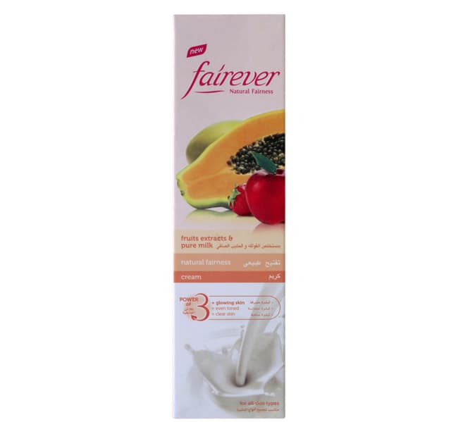 Cavin Kare Fairever Natural Fairness Cream Fruit Extracts Pure Milk 100 G