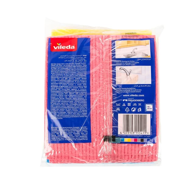 Vileda Sponge Cloth 10pcs