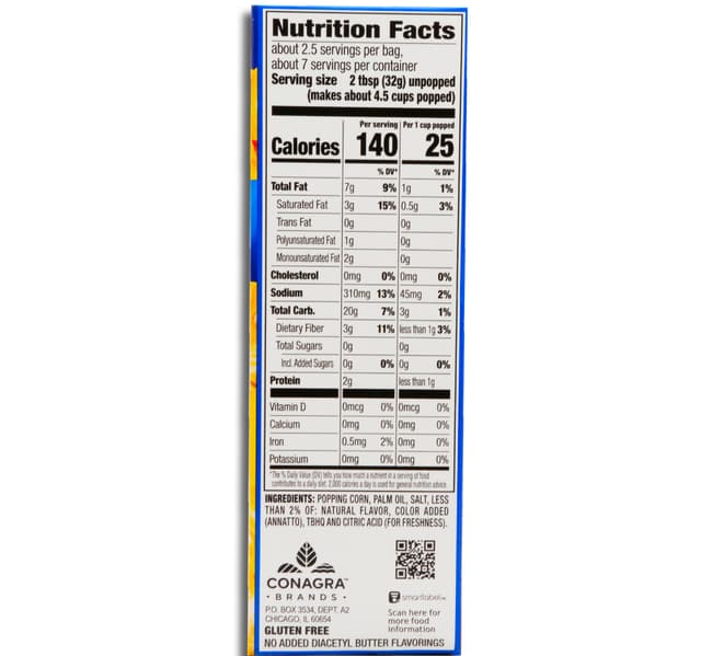 Act Ii Butter Lovers Microwave Popcorn 234 G