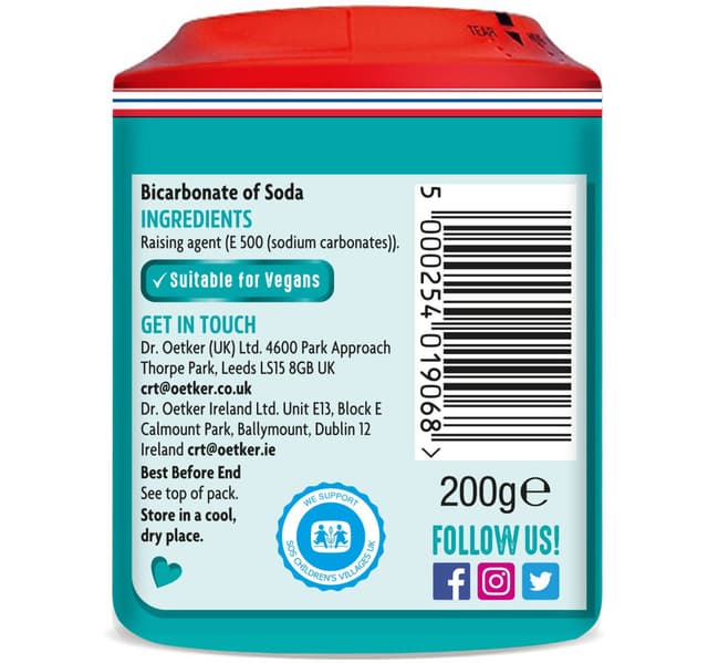 Droetker Bicarbonate Of Soda 200 G