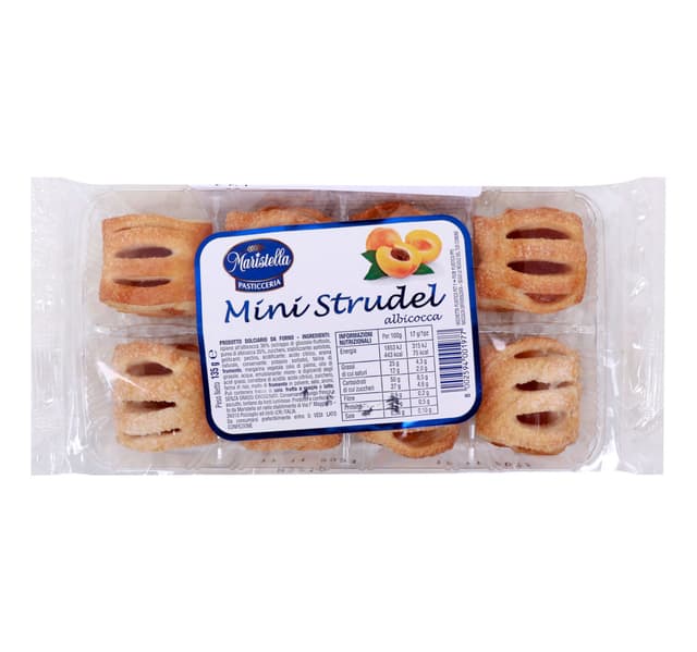 Maristella Mini Strudel Albicocca With Apricot Filling 135 G