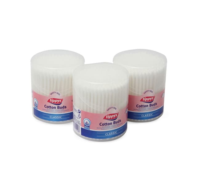 Tippys Cotton Buds Round 3 200pcs