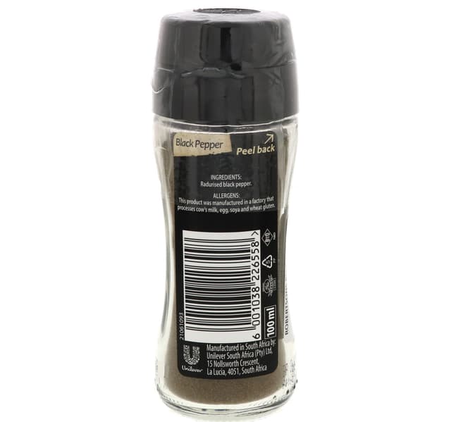 Robertsons Black Pepper Powder 50 G