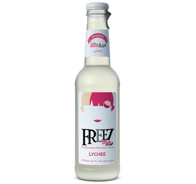 Freez Mix Lychee Carbonated Flavored Drink 275 Ml