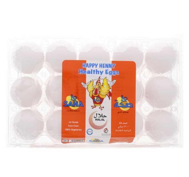 Saha White Eggs Large 15 Pcs
