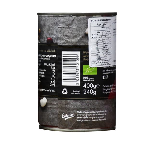 Epicure Organic Four Bean Mix 400 G