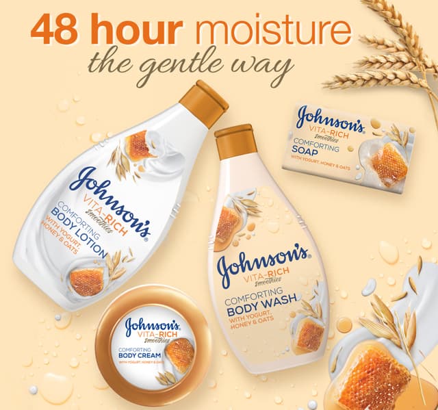 Johnsons Body Wash Vitarich Smoothies Comforting 250 Ml