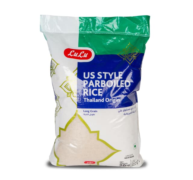 Lulu Us Style Parboiled Rice 20 Kg