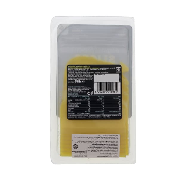 Violife Vegan Original Flavour Slices Cheese 140 G