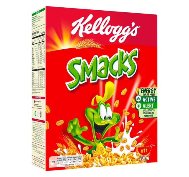 Kelloggs Smacks Cereal 330 G