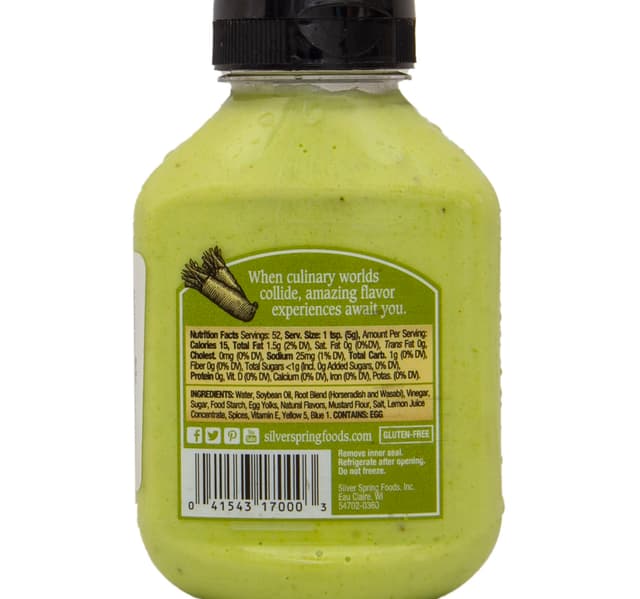 Silver Spring Wasabi Sauce 262 G