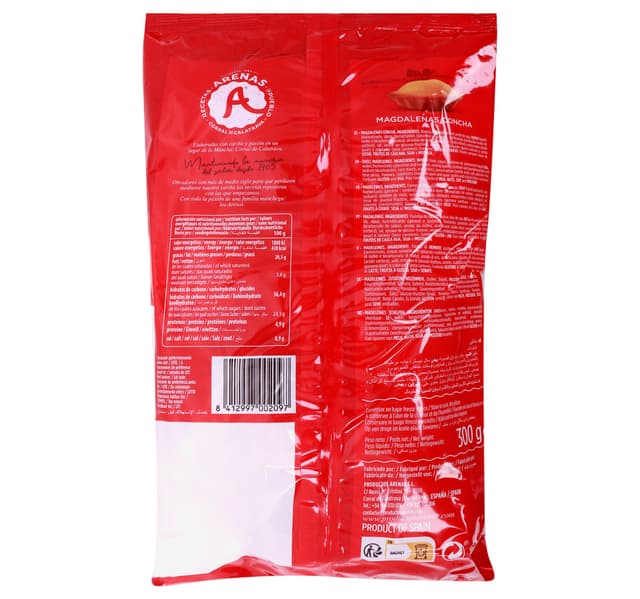 Arenas Magdalenas Concha 300 G