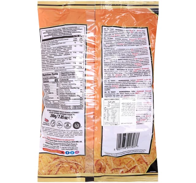 Regal Bakery Original Tea Toast 200 G