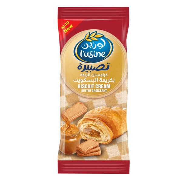 Lusine Biscuit Cream Butter Croissant 83g