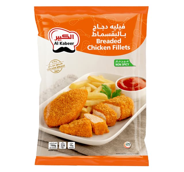 الكبير فيليه دجاج بالبقسماط 750 جم