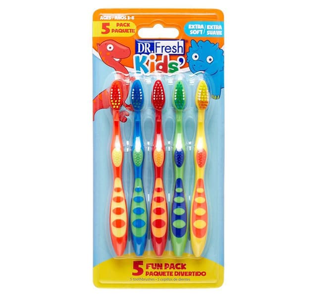 Dr Fresh Kids Mix Toothbrush Blister Extra Soft 5 Pcs