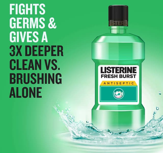 Listerine Mouthwash Fresh Burst 500ml