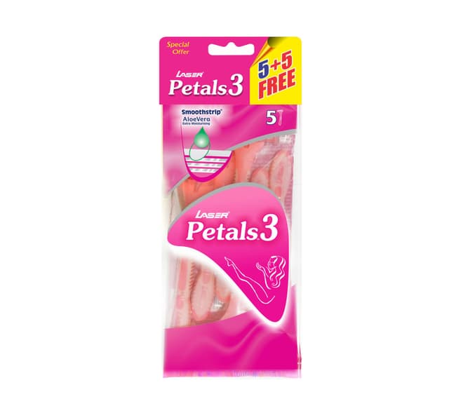 Laser Petals 3 Disposable Razor 55