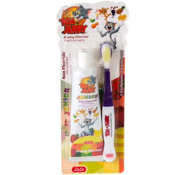 Lulu Kids Fruity Flavour Toothpaste 75 G Toothbrush 1 Pc