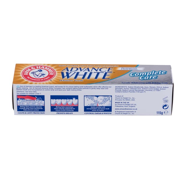 Arm Hammer Advance White Complete Care Toothpaste 115 G