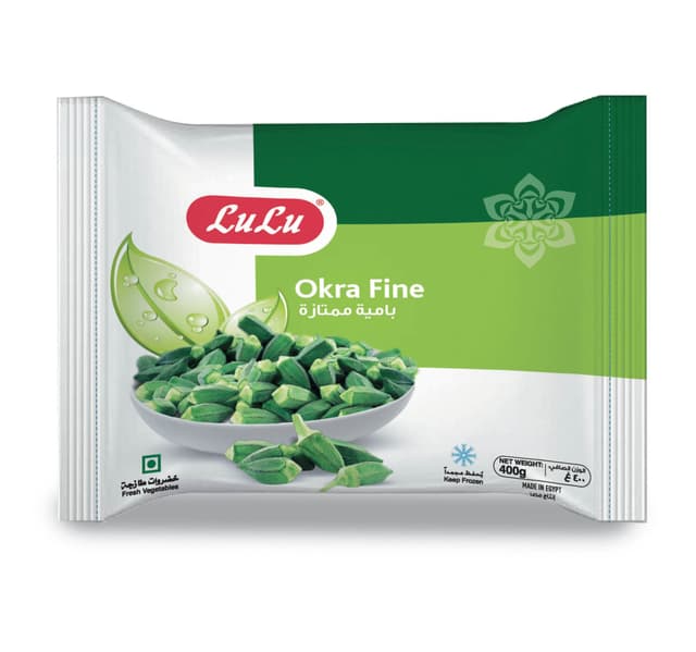 Lulu Frozen Okra Fine 400 G