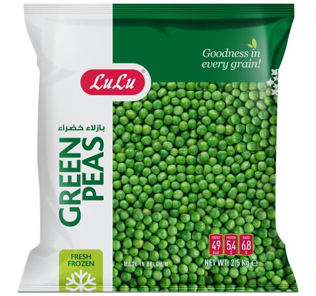 Lulu Green Peas 25 Kg