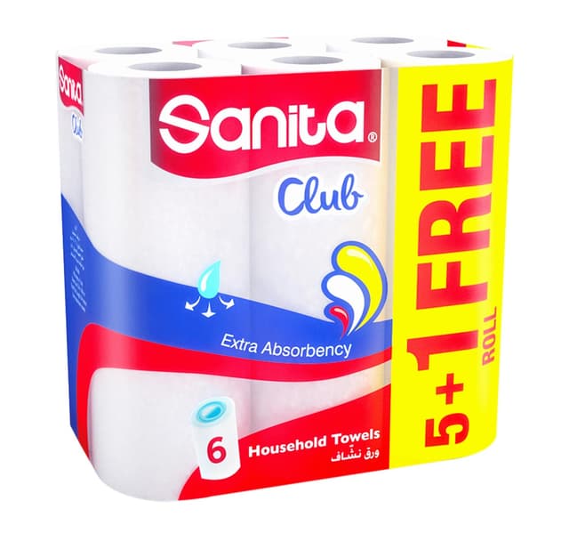 Sanita Club Household Towels 40 Sheets 51