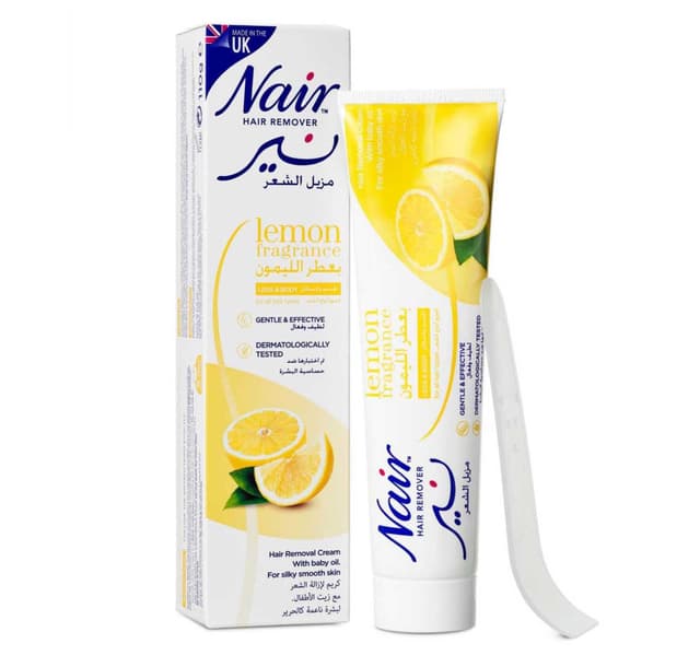 Nair Lemon Legs Body Hair Removal Cream 110 G