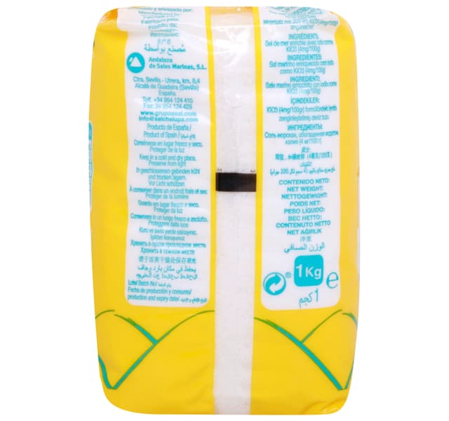 Ibersal Iodized Sea Salt 1 Kg