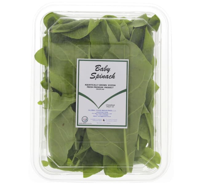 Baby Spinach Leaves Uae 1 Pkt