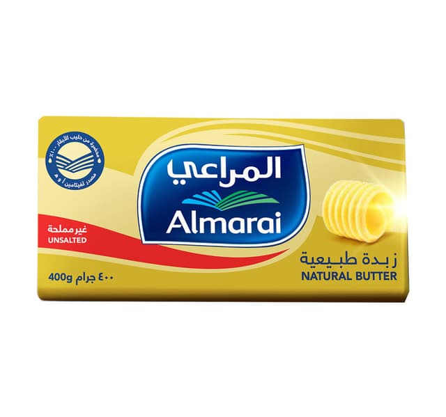 Almarai Unsalted Natural Butter 400 G
