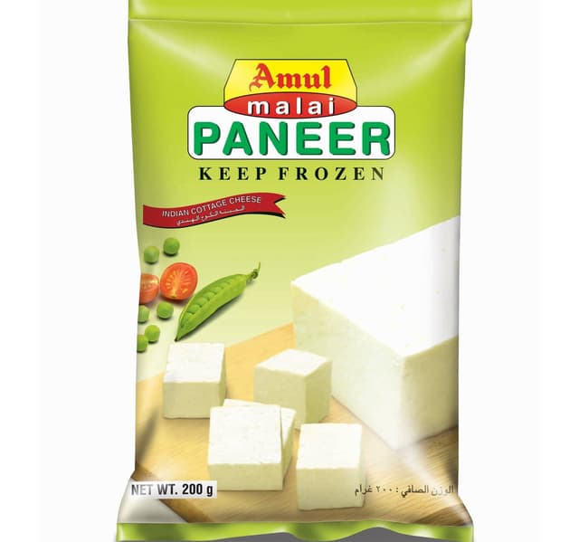 Amul Malai Frozen Paneer 200 G