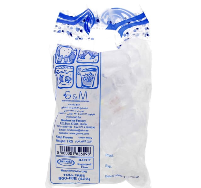 Pure Ice Crystal Tube Ice 1 Pc