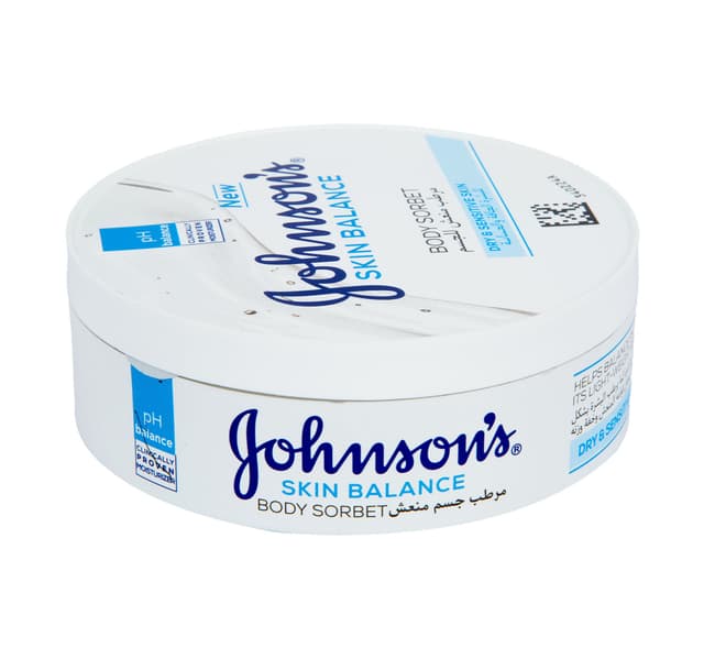 Johnson S Skin Balance Body Sorbet For Dry Sensitive Skin 200 Ml