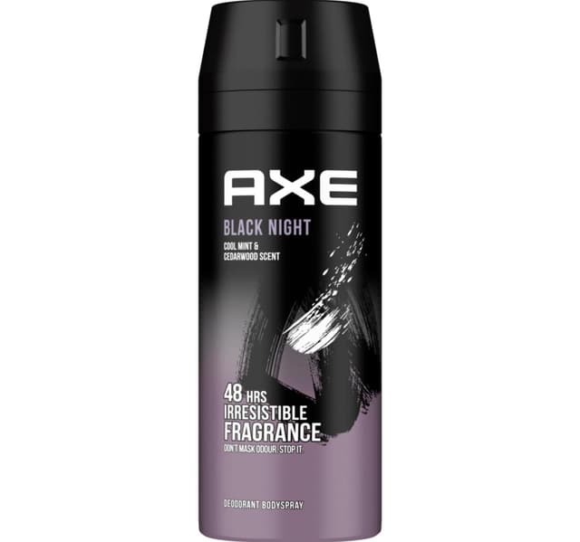 Axe Black Night 48h Fresh Deodorant Body Spray For Men