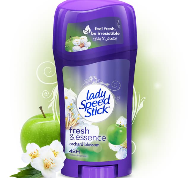 Mennen Lady Speed Stick Deodorant Antiperspirant Fresh Essence Orchard