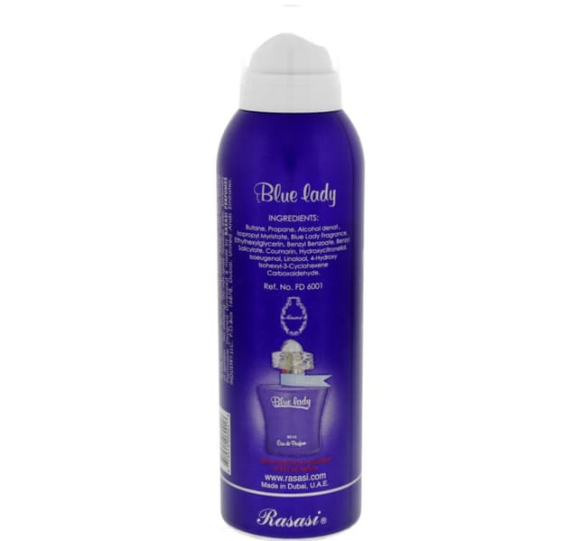 Rasasi Blue Lady Deodorant Body Spray 200 Ml