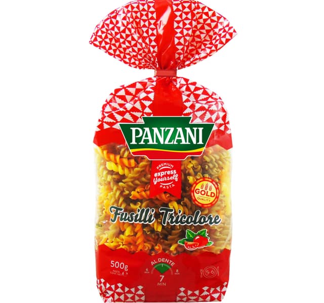 Panzani Fusilli Tricolor 500G