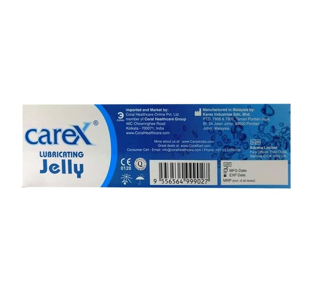 Carex Lubricating Jelly Regular 60 G