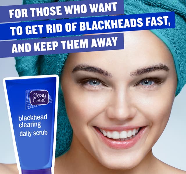 Clean Clear Daily Scrub Blackhead Clearing 150 Ml