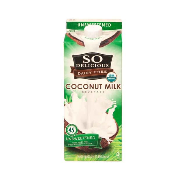 So Delicious Organic Coconut Milk Unsweetened 946 Ml