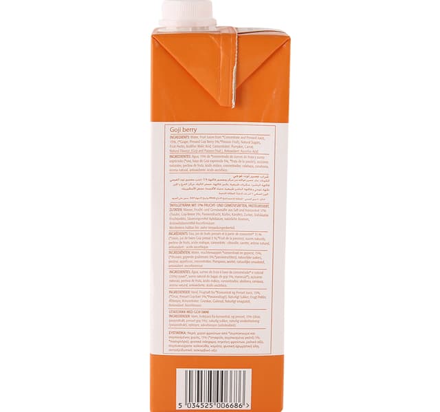 The Berry Company Goji Berry Juice Drink 1 Litre